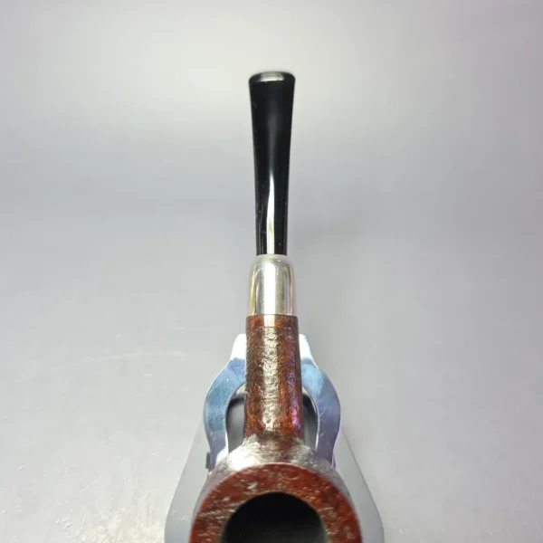MBSD Briars Timeless Traditions 1 Sandblasted Billiard w/ Silver Handmade Briar Pipe, New - Image 7