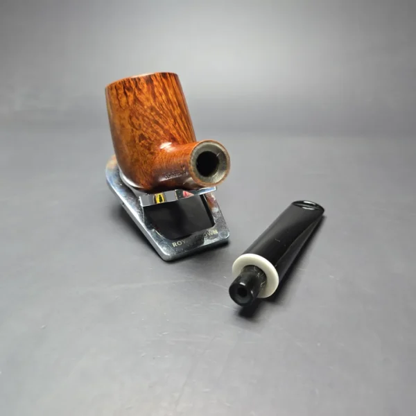 Caminetto Torch KS Smooth Billiard Estate Briar Pipe, Italian Estates - Image 12