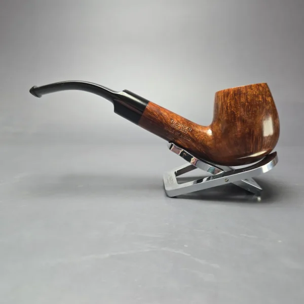 James Upshall P Grade Group 6 Smooth Bent Billiard Estate Briar Pipe, Unsmoked - Image 4
