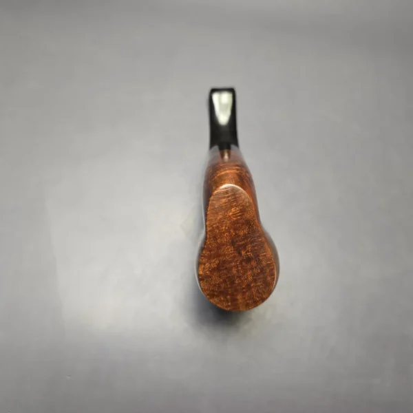 James Upshall (c. 1980s) P Grade Smooth Oom Paul Sitter Estate Briar Pipe, Unsmoked - Image 9