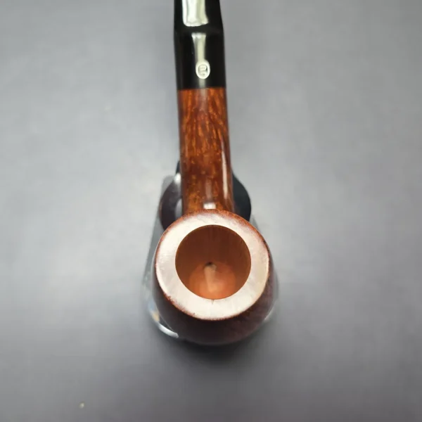 James Upshall P Grade Group 6 Smooth Bent Billiard Estate Briar Pipe, Unsmoked - Image 7