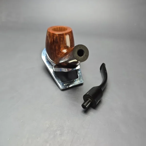 James Upshall P Grade Group 6 Smooth Bent Billiard Estate Briar Pipe, Unsmoked - Image 13