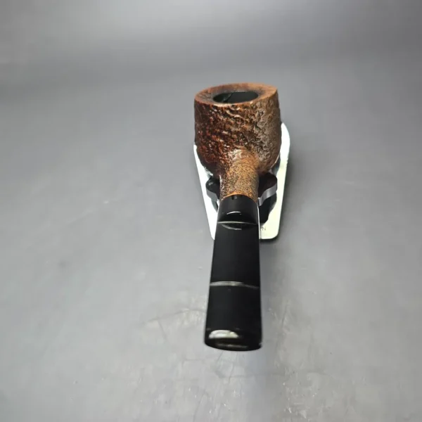 Charatan's Make 4148DC Sandblasted Pot Estate Briar Pipe, English Estates - Image 5