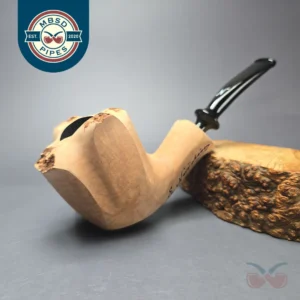 Nording Signature Smooth Natural Freehand Estate Briar Pipe, Unsmoked