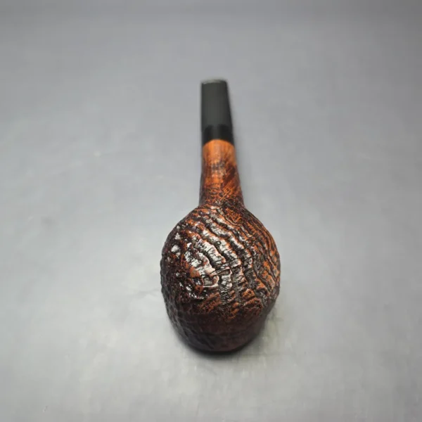 Charatan's Make 4148DC Sandblasted Pot Estate Briar Pipe, English Estates - Image 8