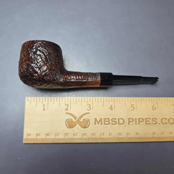Charatan's Make 4148DC Sandblasted Pot Estate Briar Pipe, English Estates - Image 10