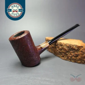 MBSD Briars "Re-Don" Sandblasted Poker w/ Horn, Briar Pipe, New