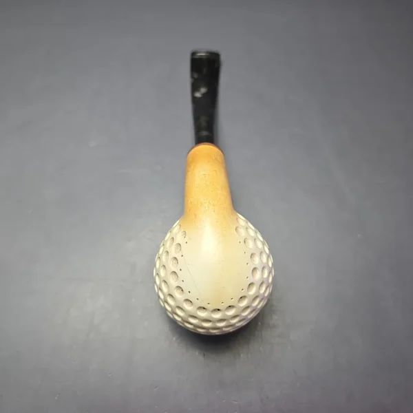 MBSD Meerschaum Deluxe Lattice Apple Estate Block Meerschaum Pipe, Turkish Estates - Image 8