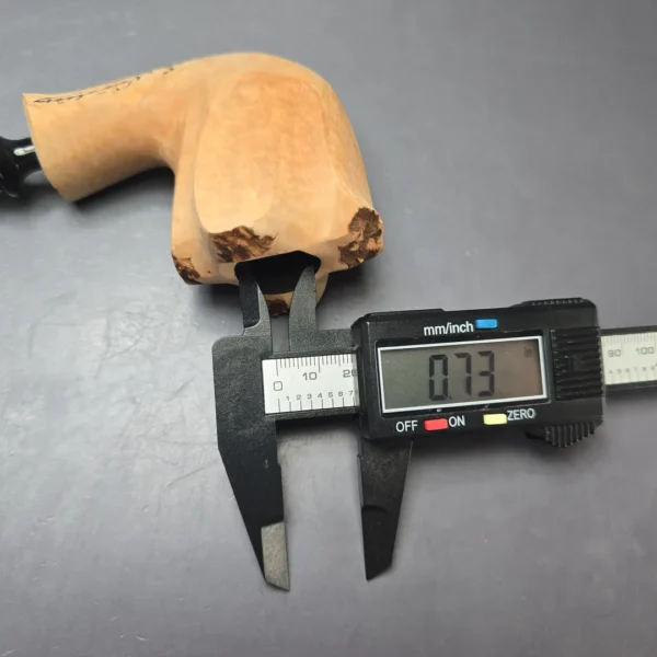 Nording Signature Smooth Natural Freehand Estate Briar Pipe, Unsmoked - Image 11