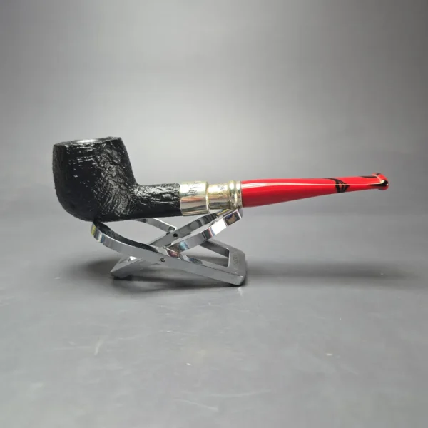 Peterson Dracula Spigot 86 Sandblasted Apple Estate Briar Pipe, Unsmoked - Image 3
