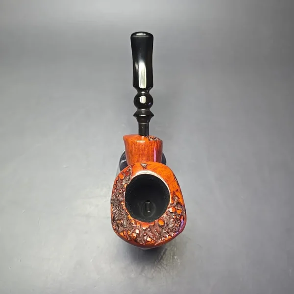Nording Partially Rusticated Freehand Estate Briar Pipe, Danish Estates - Image 7