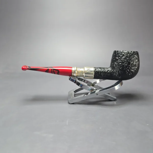 Peterson Dracula Spigot 86 Sandblasted Apple Estate Briar Pipe, Unsmoked - Image 5