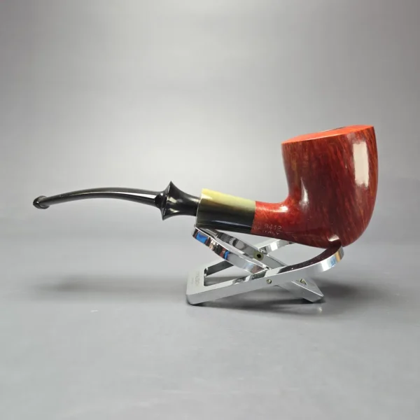 Savinelli Nonpareil 9412 Smooth Bent Dublin Estate Briar Pipe, Unsmoked - Image 4