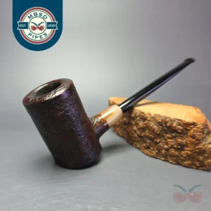 MBSD Briars "Re-Don" Sandblasted Poker w/ Horn, Briar Pipe, New