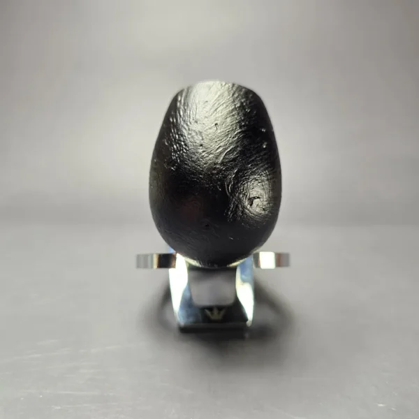 MBSD Briars by Piero Vitale Black Sandblasted Brandy w/ Olivewood Briar Pipe, New - Image 3