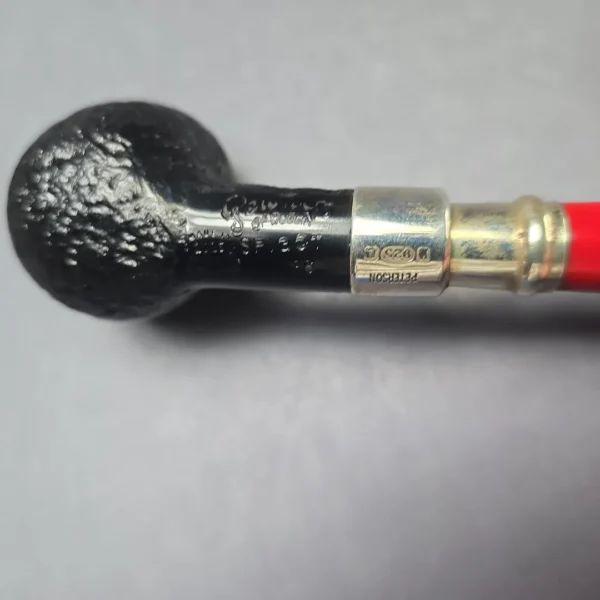 Peterson Dracula Spigot 86 Sandblasted Apple Estate Briar Pipe, Unsmoked - Image 10