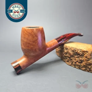 Mark Tinsky 2024 Natural (6) 1 Star Smooth Cavalier Estate Briar Pipe, American Estates