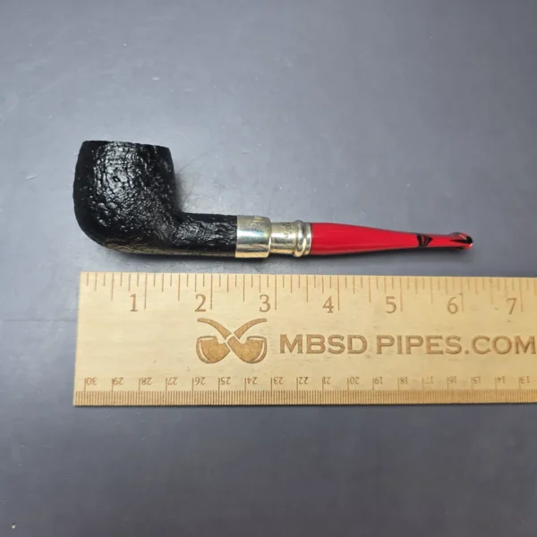 Peterson Dracula Spigot 86 Sandblasted Apple Estate Briar Pipe, Unsmoked - Image 11