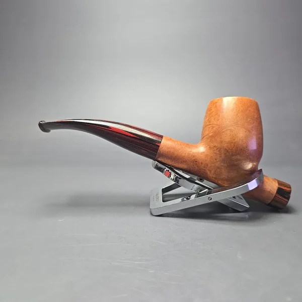 Mark Tinsky 2024 Natural (6) 1 Star Smooth Cavalier Estate Briar Pipe, American Estates - Image 4