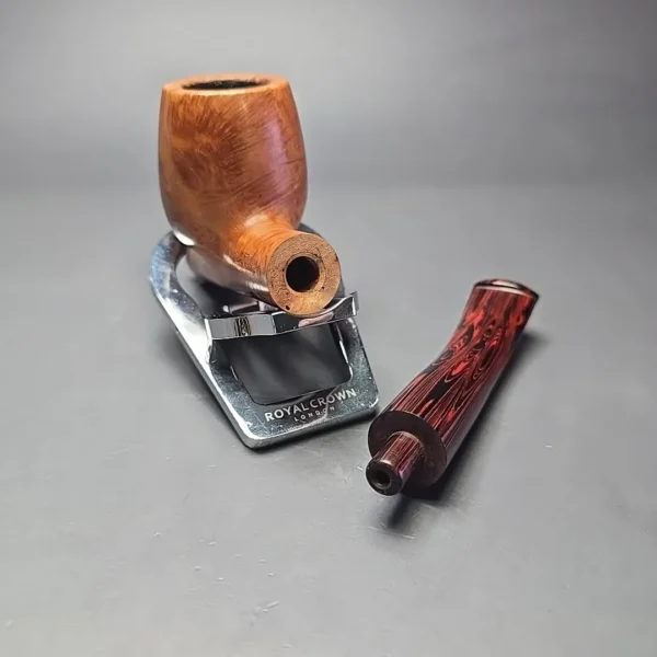 Mark Tinsky 2024 Natural (6) 1 Star Smooth Cavalier Estate Briar Pipe, American Estates - Image 12