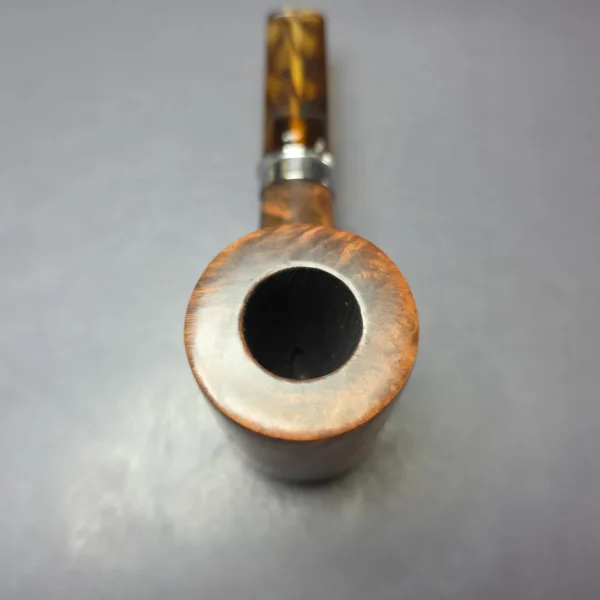 JM Boswell 2024 Smooth Poker w/ Winchester Army Mount Estate Briar Pipe, Unsmoked - Image 7