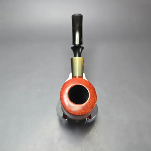 Savinelli Nonpareil 9412 Smooth Bent Dublin Estate Briar Pipe, Unsmoked - Image 6