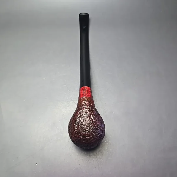American Smoking Pipe Company Sandblasted Churchwarden Estate Briar Pipe, American Estates - Image 7