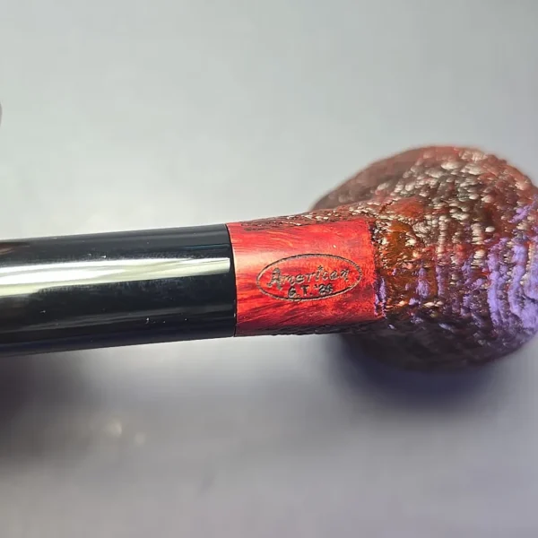 American Smoking Pipe Company Sandblasted Churchwarden Estate Briar Pipe, American Estates - Image 8