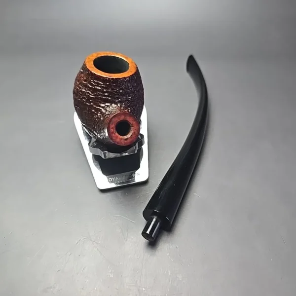 American Smoking Pipe Company Sandblasted Churchwarden Estate Briar Pipe, American Estates - Image 11