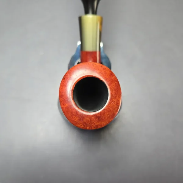 Savinelli Nonpareil 9412 Smooth Bent Dublin Estate Briar Pipe, Unsmoked - Image 7