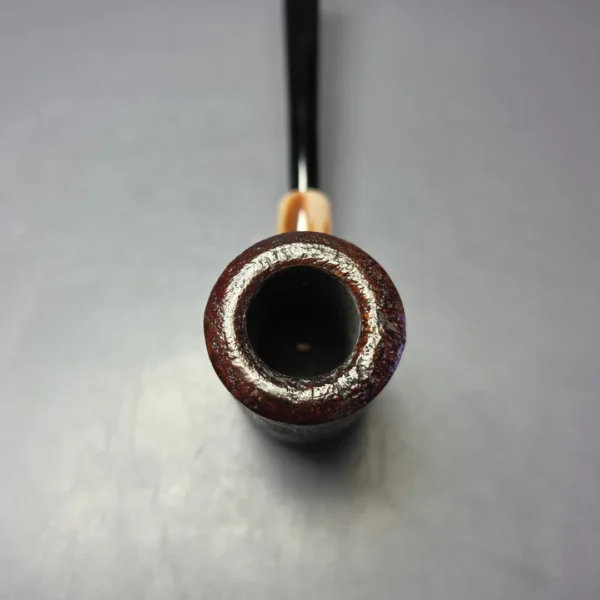 MBSD Briars "Re-Don" Sandblasted Poker w/ Horn, Briar Pipe, New - Image 5