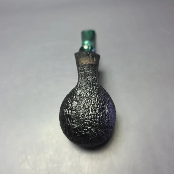 Buckeye Hand Made Sandblasted Squat Tomato Briar Pipe, New - Image 7