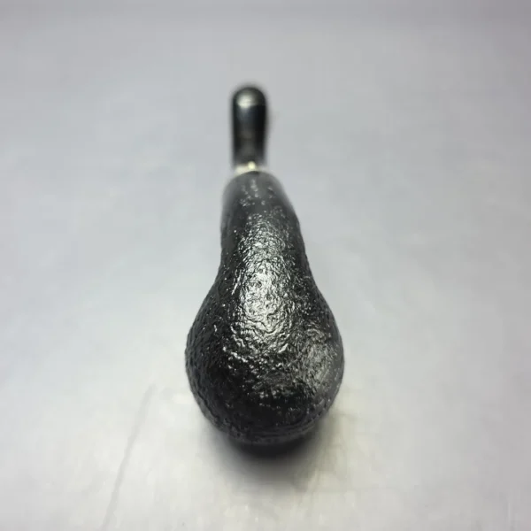 Peterson 2023 Pipe of the Year Sandblasted Bent Billiard Estate Briar Pipe, Unsmoked - Image 7