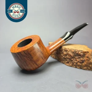 Preben Holm Hand Cut C XL Smooth Pot Estate Briar Pipe, Unsmoked