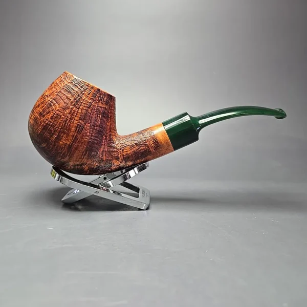 Sean Reum Magnum Contrast Sandblasted Brandy Estate Briar Pipe - Image 13