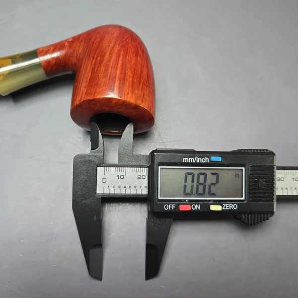 Savinelli Nonpareil 9412 Smooth Bent Dublin Estate Briar Pipe, Unsmoked - Image 10