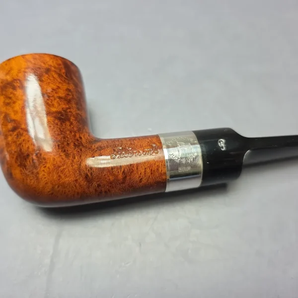 Peterson 4th July 1999 A4 Smooth Dublin w/ Silver Estate Briar Pipe, Unsmoked - Image 8