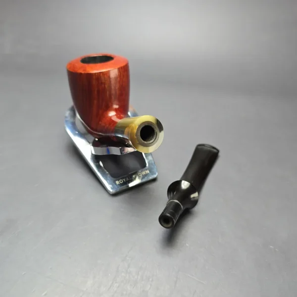 Savinelli Nonpareil 9412 Smooth Bent Dublin Estate Briar Pipe, Unsmoked - Image 11