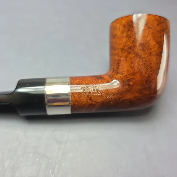 Peterson 4th July 1999 A4 Smooth Dublin w/ Silver Estate Briar Pipe, Unsmoked - Image 9