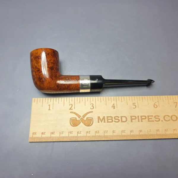 Peterson 4th July 1999 A4 Smooth Dublin w/ Silver Estate Briar Pipe, Unsmoked - Image 10