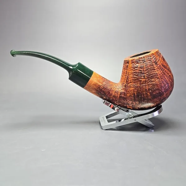 Sean Reum Magnum Contrast Sandblasted Brandy Estate Briar Pipe - Image 15