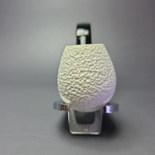 MBSD Meerschaum Deluxe Rusticated Brandy Block Meerschaum Pipe, Briars-Mortise - Image 4