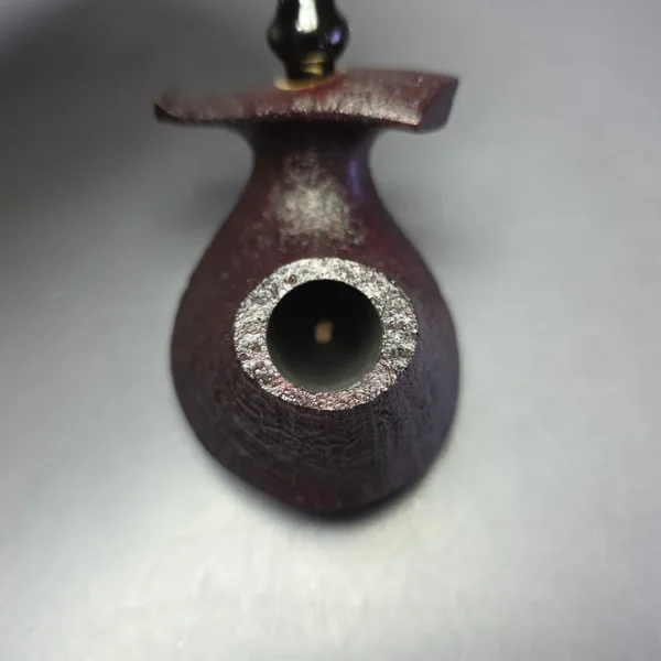 Madao 3000 Sandblasted Asymmetric Volcano Handmade Briar Pipe New - Image 6