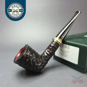 Peterson 2026 St Patrick's Day 120 Rusticated Dublin Briar Pipe, New