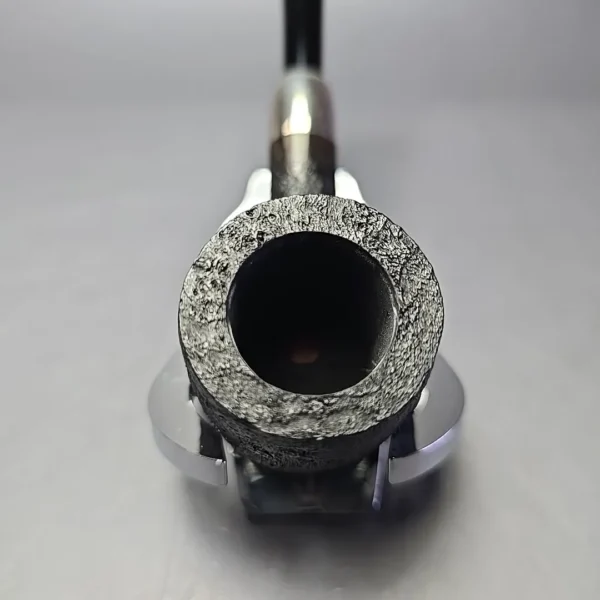 MBSD Briars Timeless Traditions 1 Sandblasted Billiard w/ Silver Handmade Briar Pipe, New - Image 7