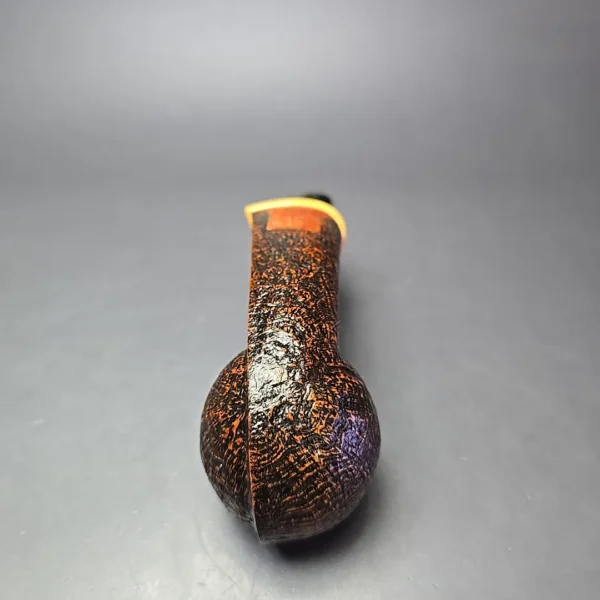 MBSD Briars Modern Masters 2 Sandblasted Blowfish w/ Boxwood Handmade Briar Pipe, New - Image 9
