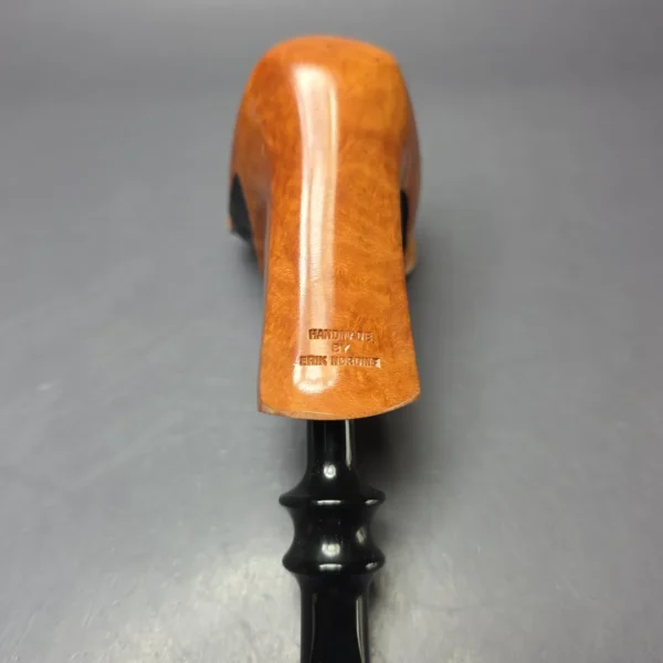 Nording Spiral Rustic Partially Rusticated Freehand Estate Briar Pipe, Unsmoked - Image 7