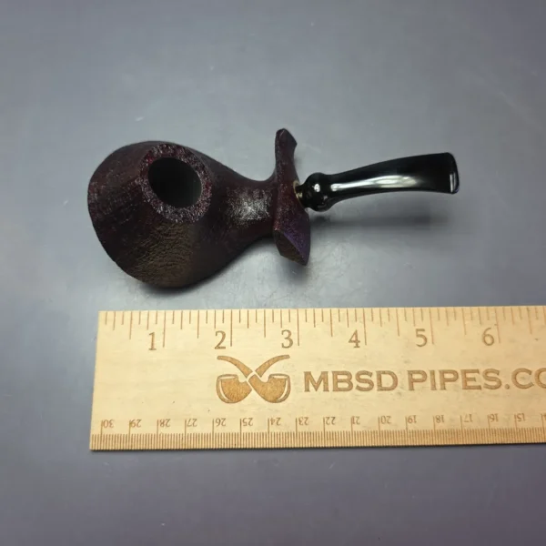 Madao 3000 Sandblasted Asymmetric Volcano Handmade Briar Pipe New - Image 8