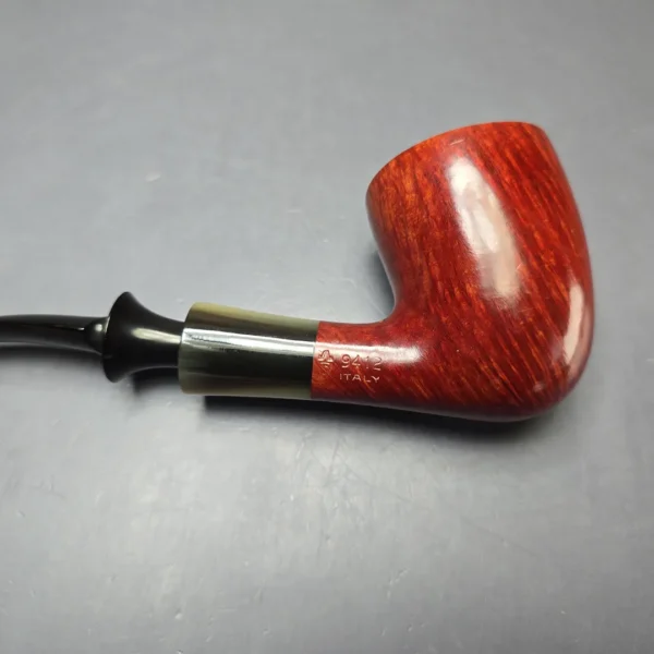 Savinelli Nonpareil 9412 Smooth Bent Dublin Estate Briar Pipe, Unsmoked - Image 14