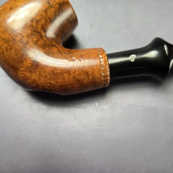 Peterson Dunmore 72 Smooth Bent Billiard Estate Briar Pipe, Irish Estates - Image 8